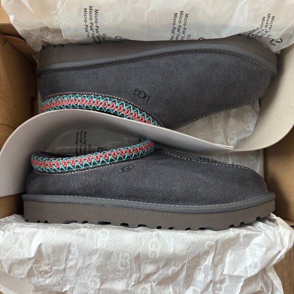 NIB UGG Tasman Dark Grey Slip On - Picture 6 of 8